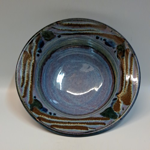 #240109 Bowl Lt Blue 3x10 $22 at Hunter Wolff Gallery